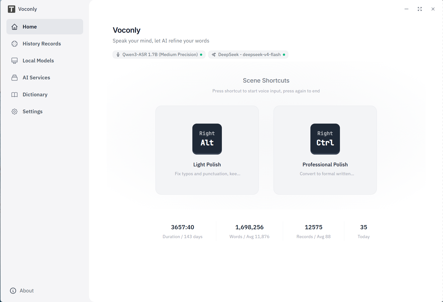 Voconly Demo